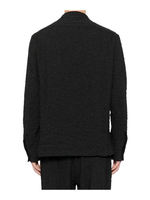 Barena venezia cedrone spino overshirt Camicia testurizzata Barena | OSU52464155560 ANTRACITE